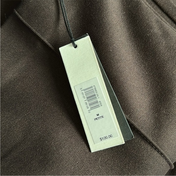 NWT! Banana Republic Ganache Brown Flare Everywhere Ponte Pant - Multiple 💜 - Picture 8 of 8